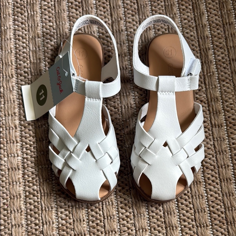 Cat & Jack White Kids Sandals